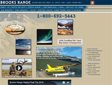 Tablet Screenshot of brooksrange.com